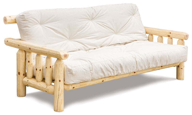 Fireside Log Furniture Full Futon