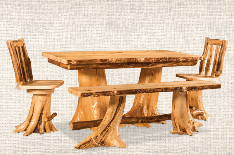 Dutchman Log Furniture Dining Room Furniture