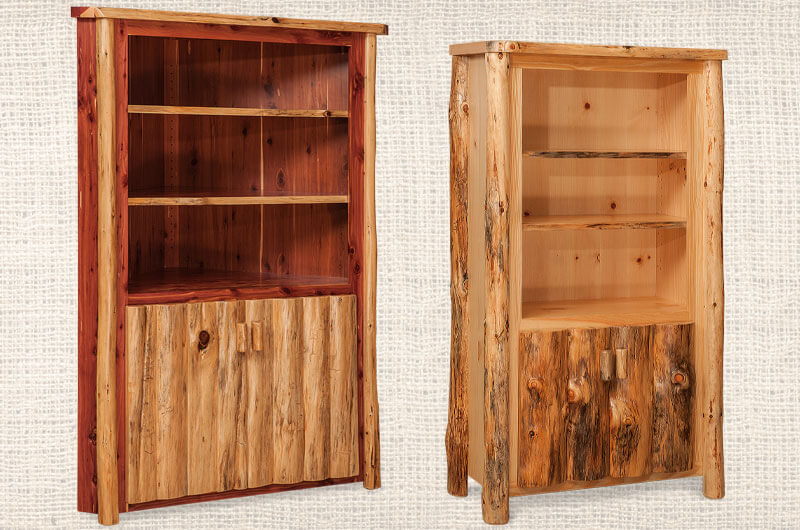 Dutchman Log Furniture Shelves