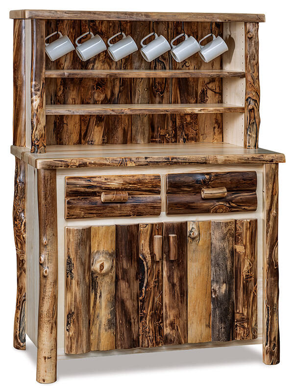 Fireside Log Furniture Coffee Bar Aspen