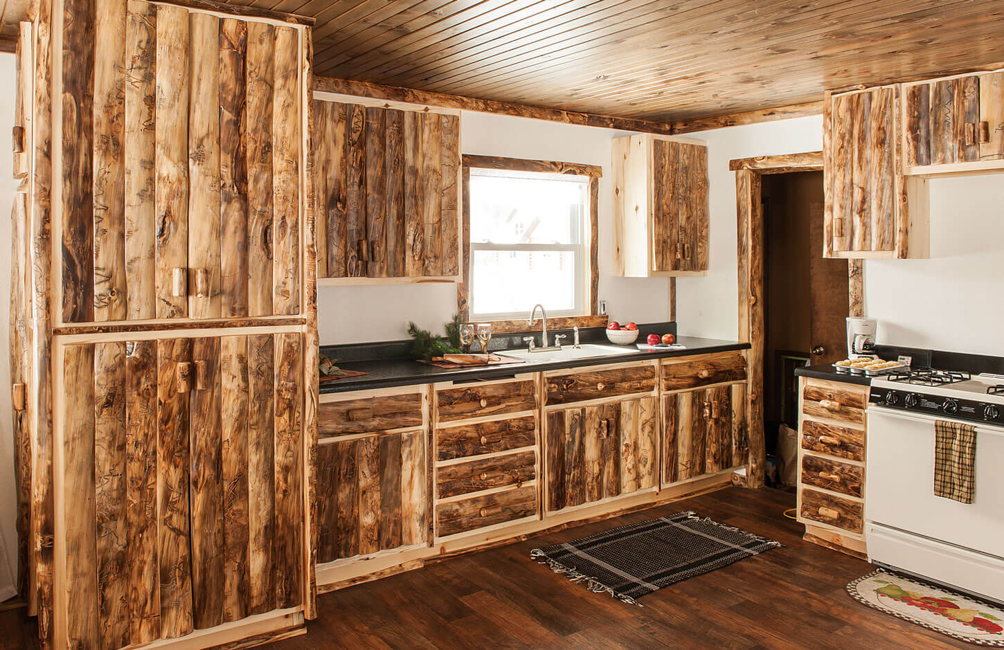 Dutchman Log Furniture Custom Kitchen